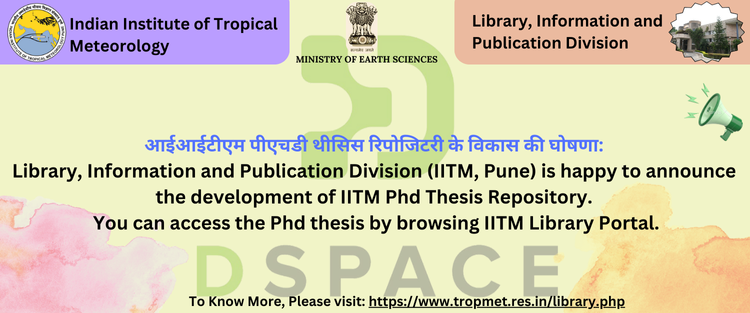 IITM PHD Thesis Repository